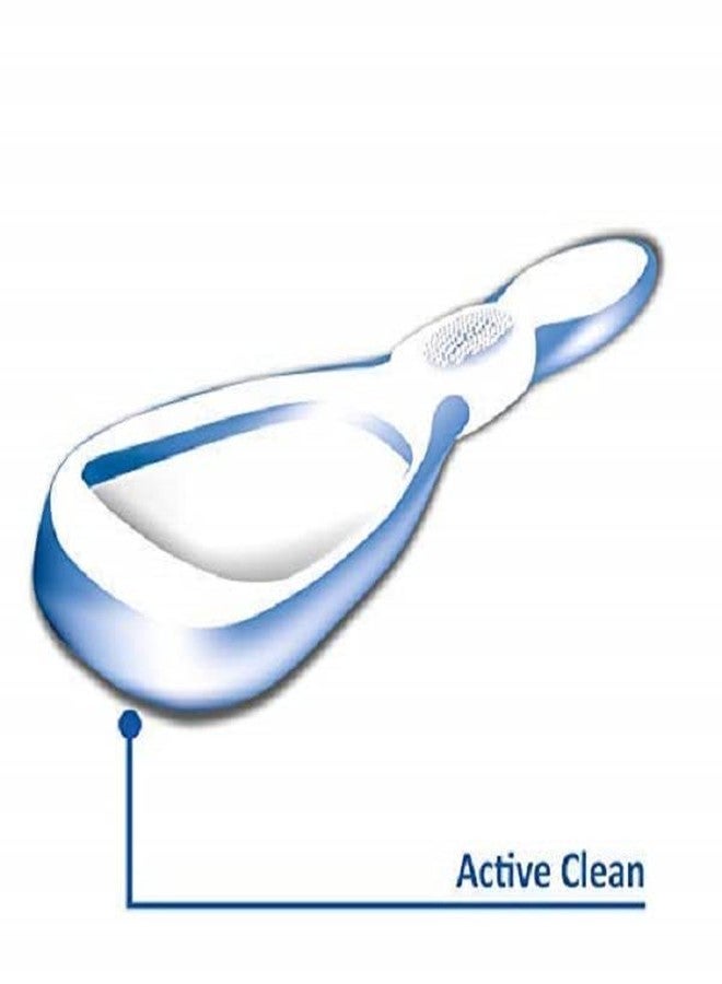 إلكسيرا منظف اللسان البلاستيكي من إليكسيرا للبالغين والأطفال، سهل الاستخدام، عبوة من 5 قطع مناسبة للسفر - Image 4